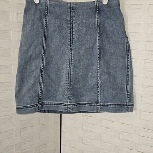 Free People Denim Skirt